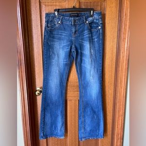 TWENTYONE BLACK JEANS. SIZE 11/12.